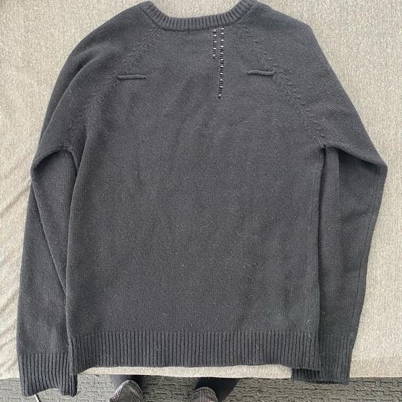 Vintage Dior Homme AW05 Beaded Wool Sweater - Picture 7 of 9